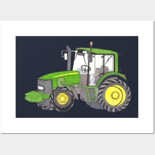 Tractor Posters and Art